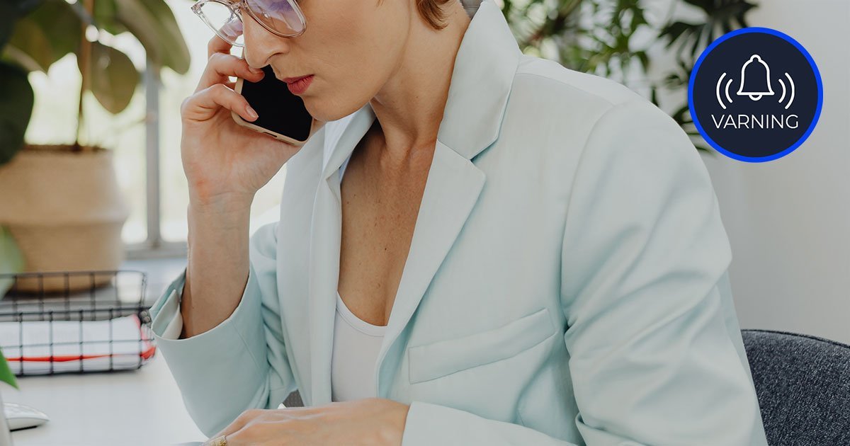 Hallå Konsument varnar för bluffsamtal