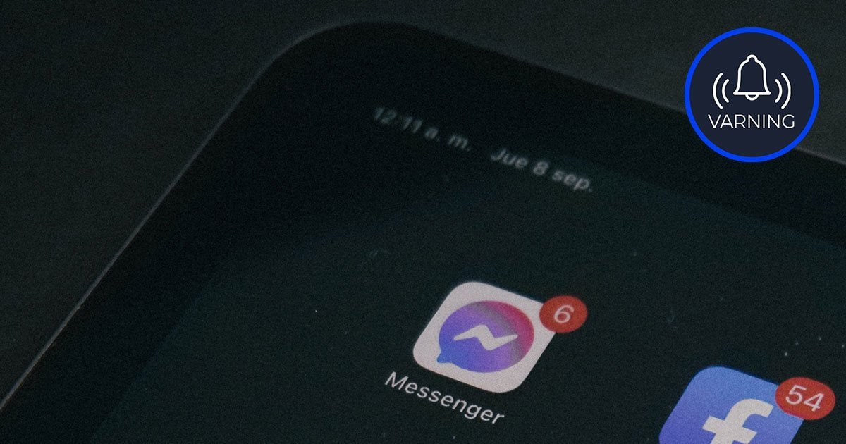 Varning för nätfiske